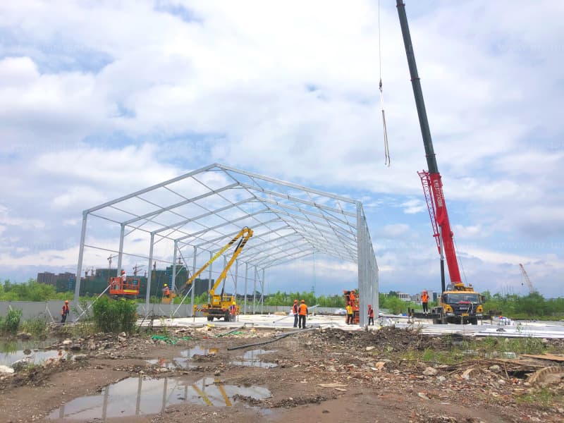 Large Aluminum Alloy Frame Industrial Warehouse Tent