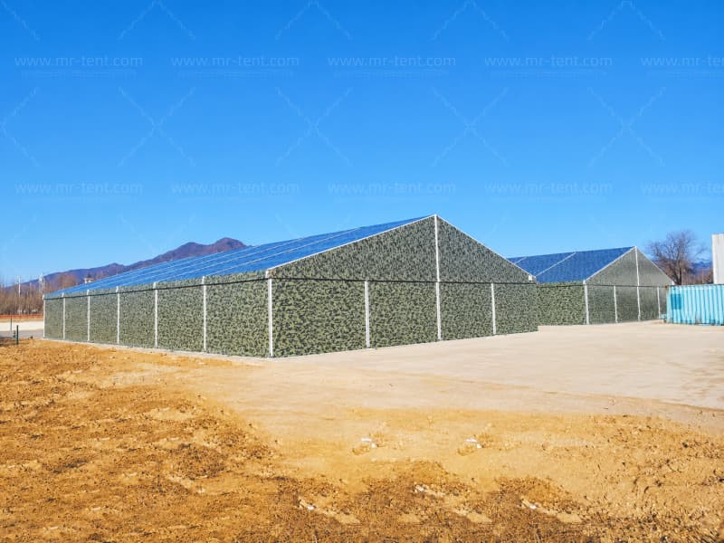Camouflage Fabric Military Warehouse Tent