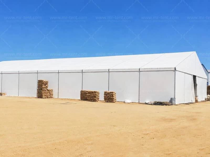 25×50×5m Large Aluminum Frame Warehouse Industrial Tents