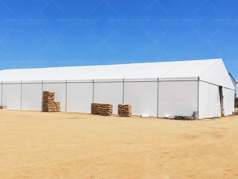 25×50×5m Large Aluminum Frame Warehouse Industrial Tents