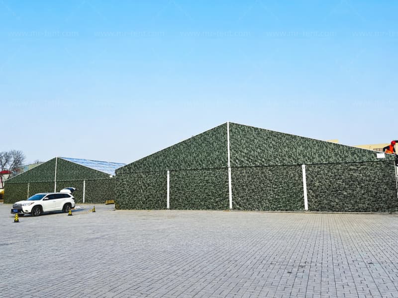 Camouflage Fabric Military Warehouse Tent