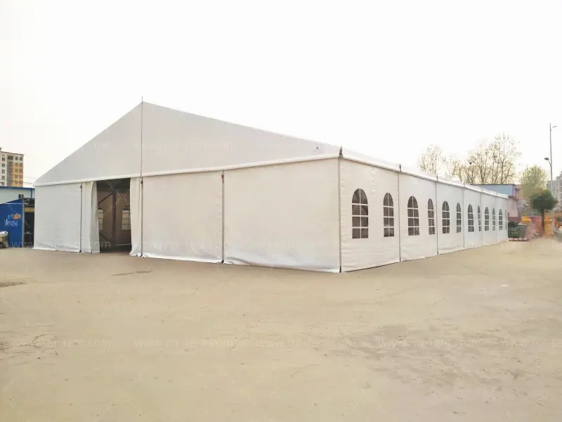 10-15m Span Small Aluminium Warehouse Tent