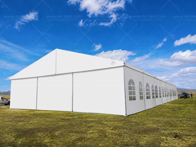 10-15m Span Small Aluminium Warehouse Tent