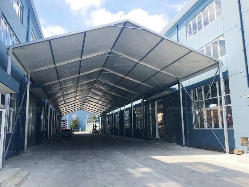 10-15m Span Small Aluminium Warehouse Tent