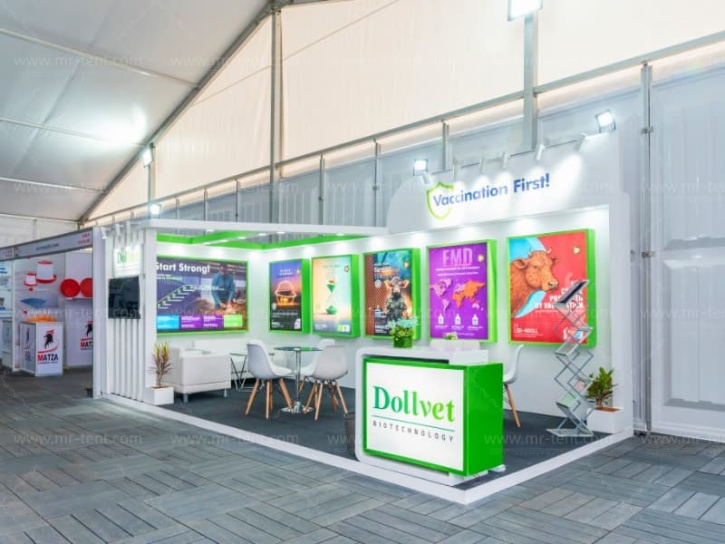 Large White Aluminum Alloy Event and Exhibition Tent