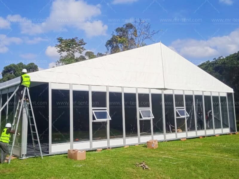 10000 Person Glass Wall German Hanger Exhibition Event Tent