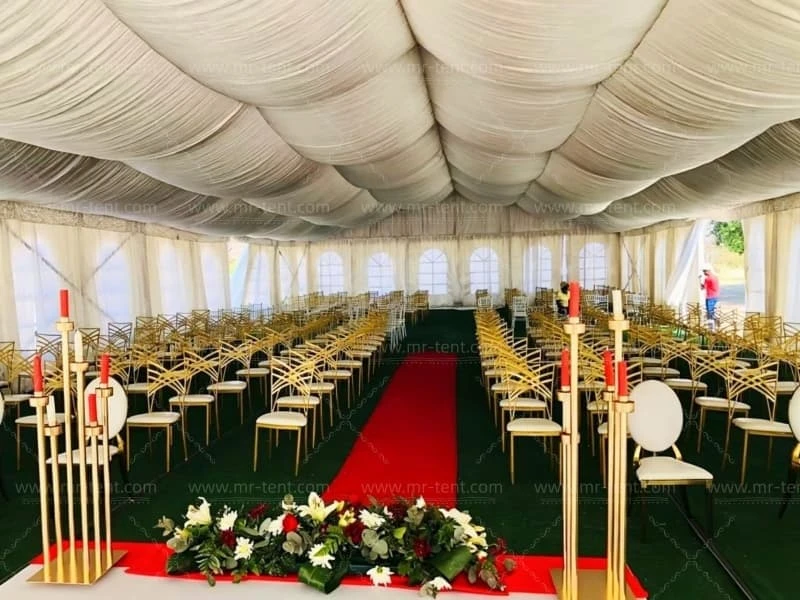 15×30m White Aluminum Event Tent for Outdoor Functions