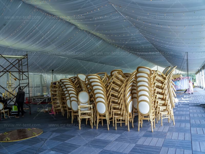 White Wedding Event Party Tent For 1000 People