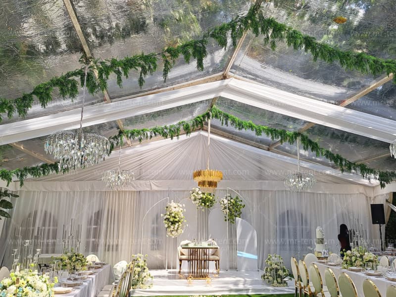 Large Transparent Wedding Event Tent