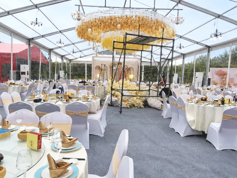 Large Transparent Wedding Event Tent