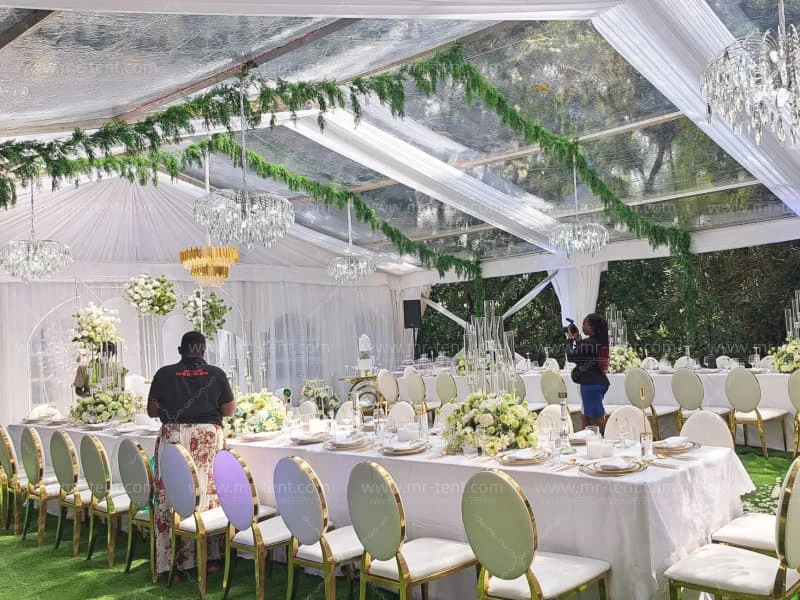 Large Transparent Wedding Event Tent