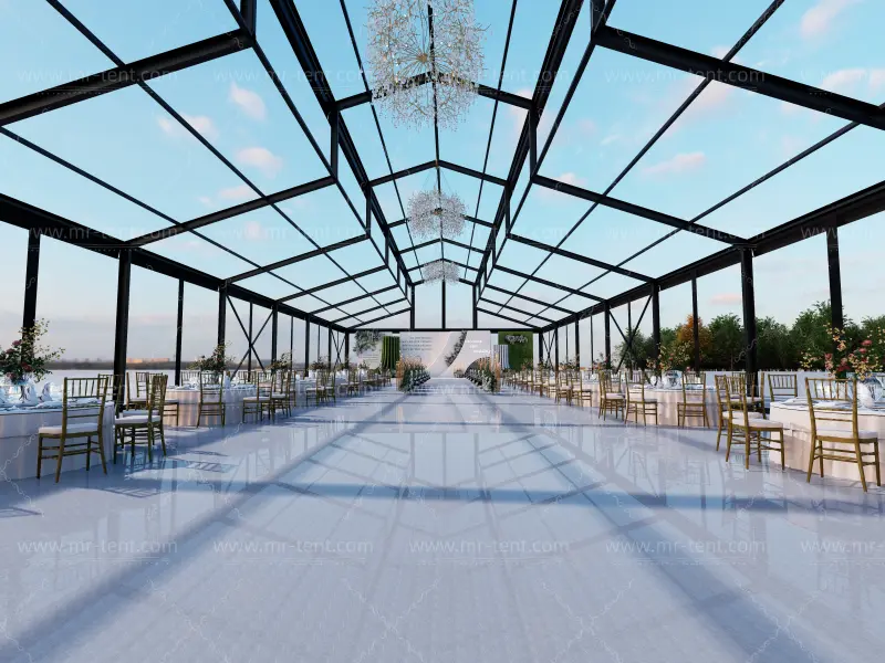 Luxury Clear Atrium Wedding Tent for Sale