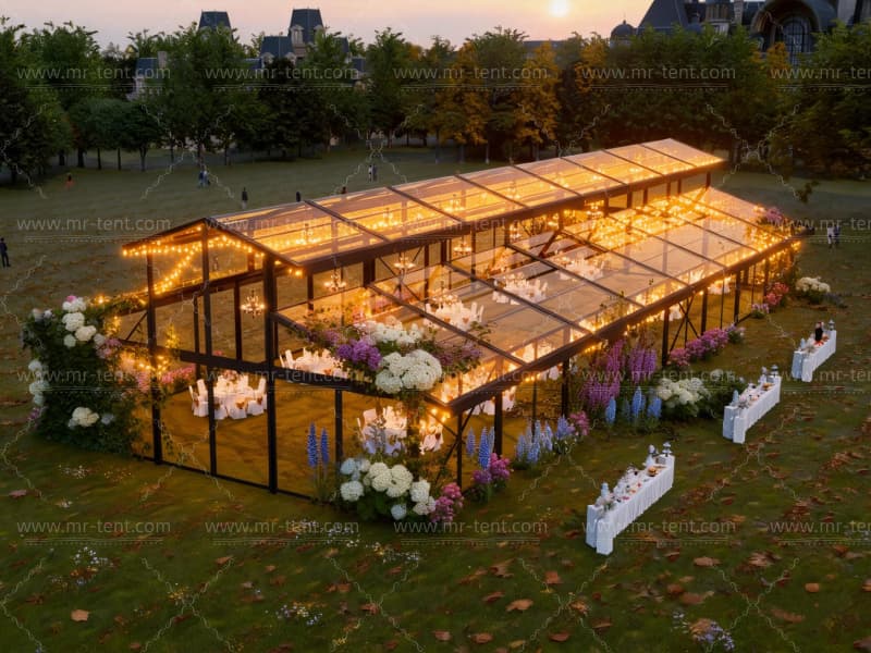 800 People Outdoor Wedding Party Tent