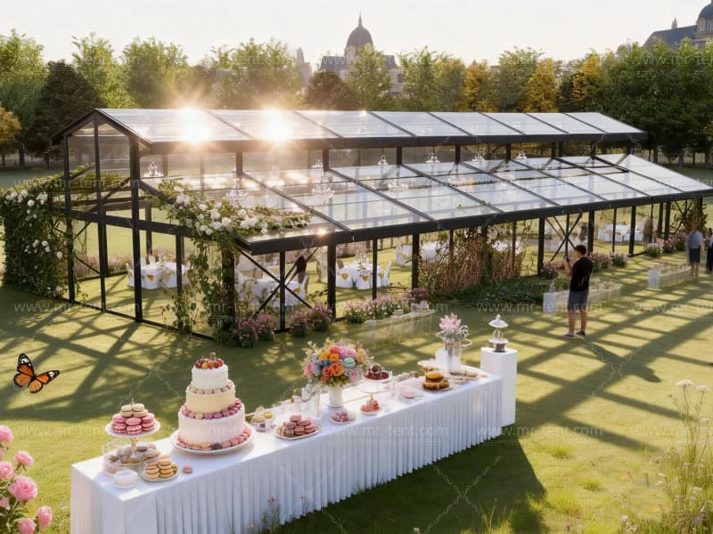 800 People Outdoor Wedding Party Tent