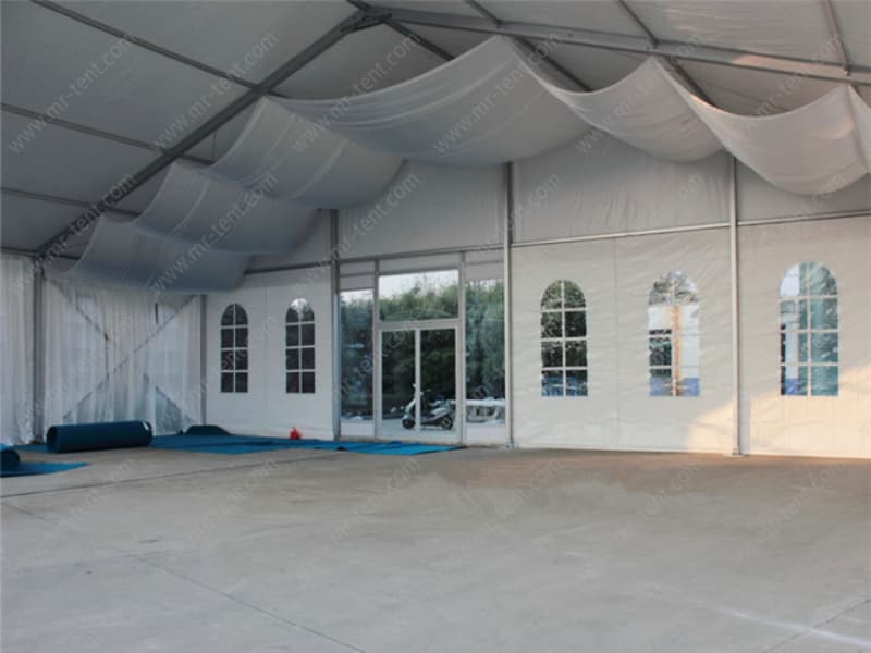 White Wedding Party Tent with Windows for Sale
